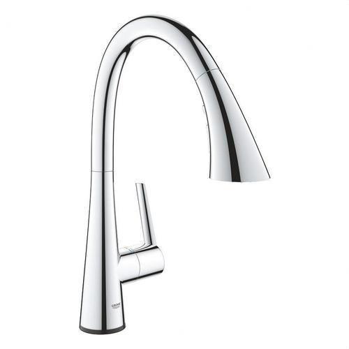 Mitigeur de cuisine électronique monocommande 1/2" Zedra Touch chrome avec la référence 30219002 de la marque GROHE