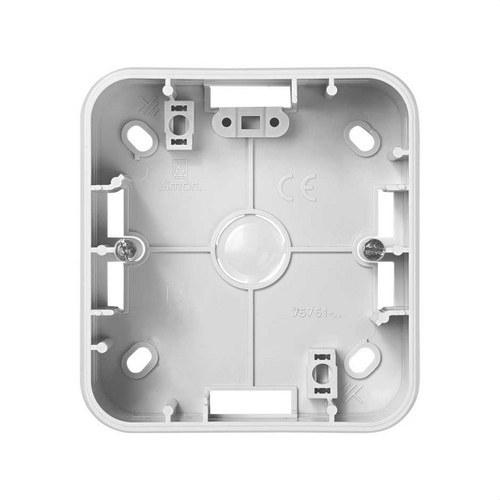 Boîte de surface haute pour 1 élément blanc Simon 75 avec la référence 75751-30 de la marque SIMON