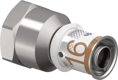 Raccord femelle 16-Rp1/2"FT Uponor S-Press PLUS avec la référence 1070515 de la marque UPONOR