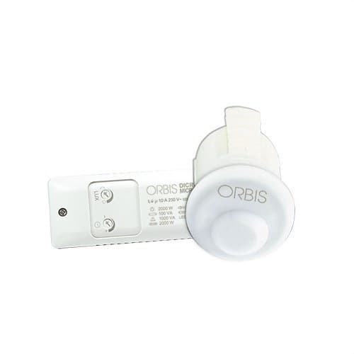 Motion Detector Dicromat MICRO CEILING MOUNT 360° 16MM 1 CIR. DETECTION RANGE: Ø4M (MOVEMENT with reference OB133612 from the brand ORBIS