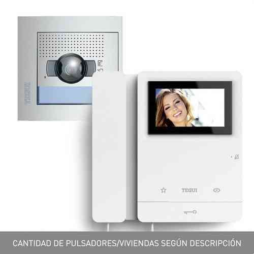 Kit vidéophone pour 1 logement Tegui Sfera New avec moniteur Série 8 avec la référence 378111 de la marque TEGUI