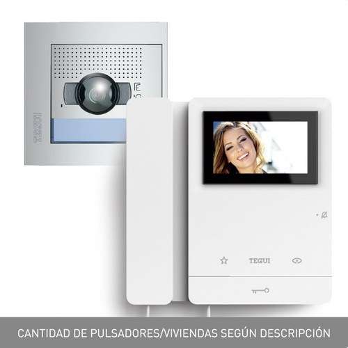 Kit vidéophone pour 1 logement Tegui Sfera New avec moniteur Série 8 avec la référence 378111 de la marque TEGUI