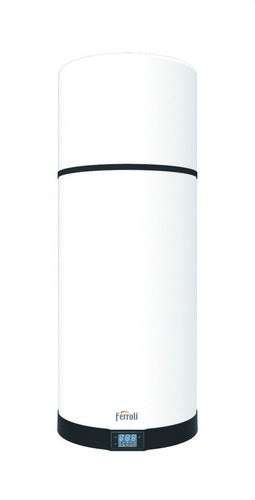 Pompe à chaleur murale aérothermique pour ECS EGEA LT de 120 litres avec la référence 2COBA01F de la marque FERROLI