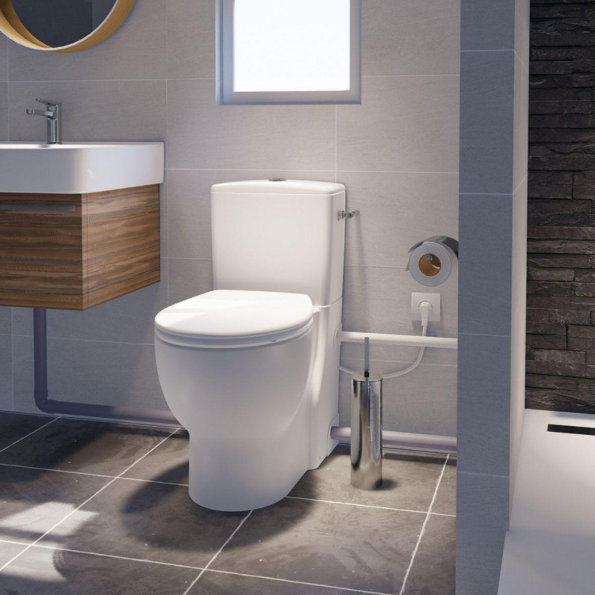 Toilet with SFA Saniflush Grinder with reference SANIFLUSH from the brand SFA SANITRIT