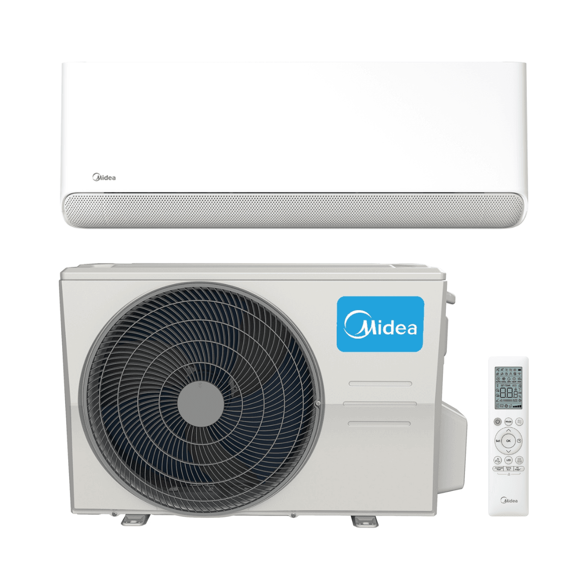 Climatiseur avec wifi Midea i-Cube Breezeless 7,1 kW 24000 BTU avec la référence BREEZ-E24 de la marque MIDEA