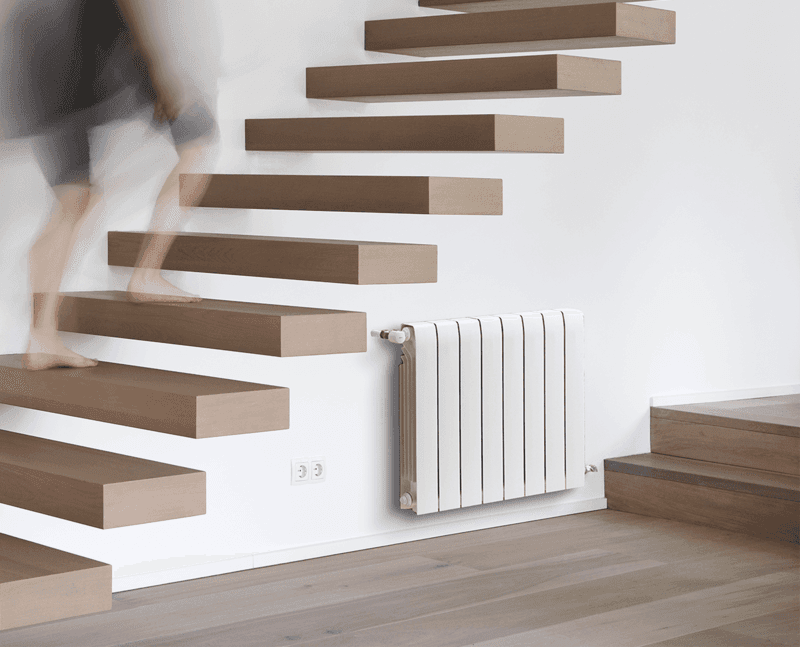 Radiateur à eau réversible DUBAL 60 9 éléments avec la référence 194A25901 de la marque BAXI