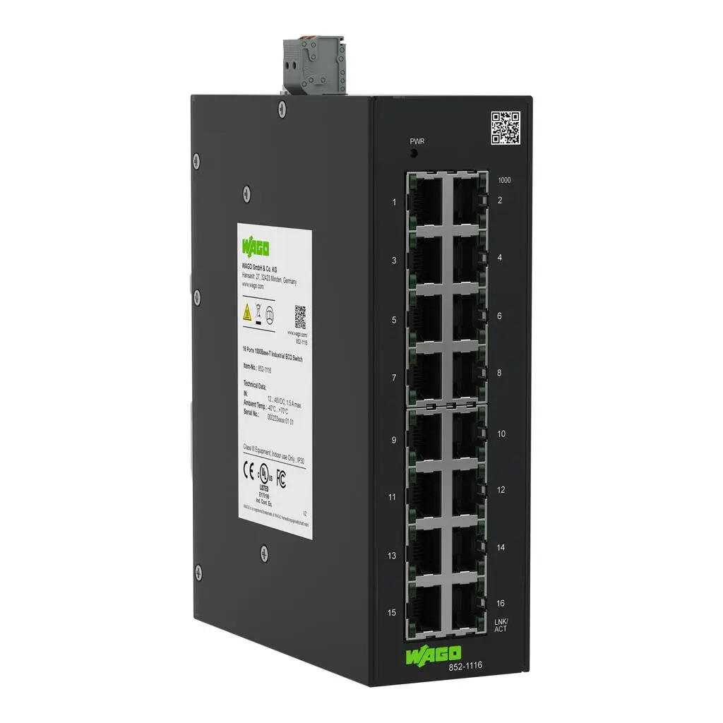 Industrial ECO Switch - 16-Port Switch with reference 852-1116 from the brand WAGO