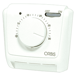Thermostat d'ambiance analogique Orbis CLIMA MLI avec la référence OB320522 de la marque ORBIS