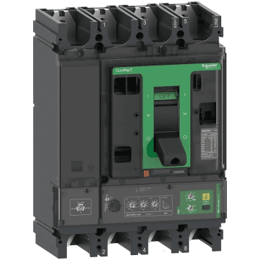 Disjoncteur ComPacT NSX630N 50kA AC 4P4R 570A Micrologic 4.3 avec la référence C63N44V570 de la marque SCHNEIDER ELECTRIC