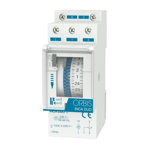 INCA DUO D 230V Analogue Timer Switch with reference OB330132 from the brand ORBIS