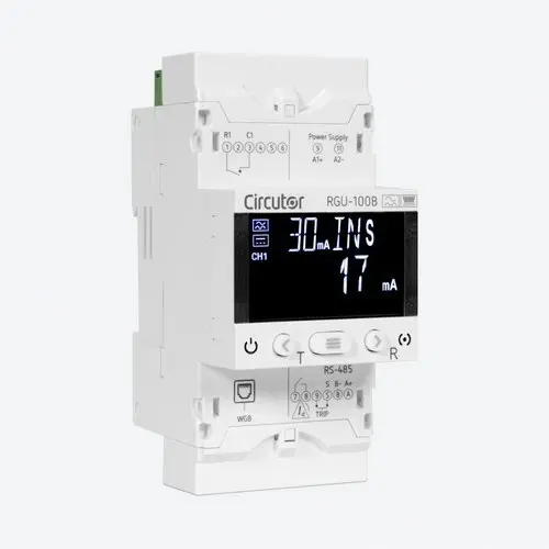 Relais différentiel type B Circutor RGU-100B avec la référence P11961. de la marque CIRCUTOR