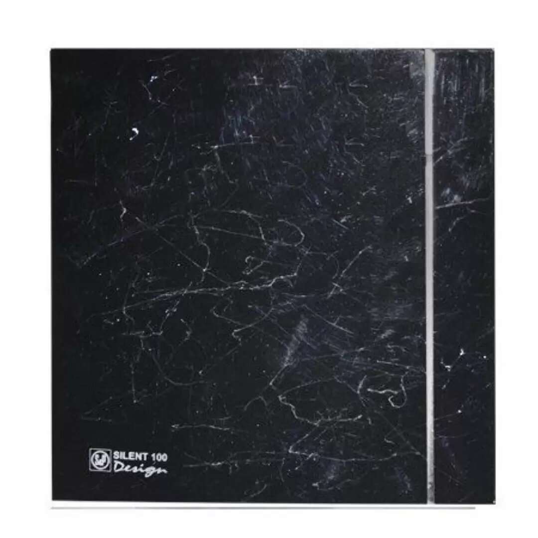 Extracteur de salle de bain SILENT-100 CZ Design 4C marbre noir avec la référence 5210611900 de la marque SOLER & PALAU