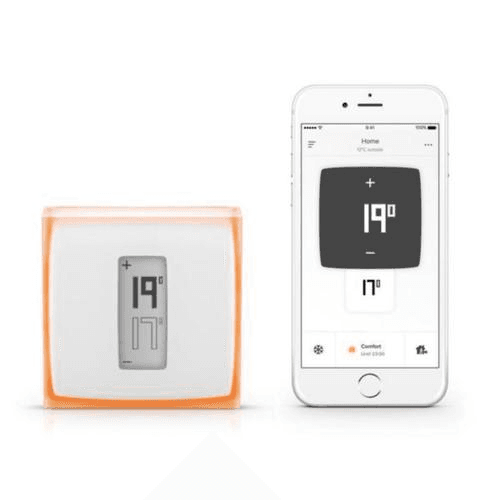 Thermostat intelligent sans fil Legrand Netatmo avec la référence NTH-PRO de la marque LEGRAND