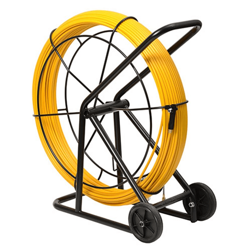 Passe-câbles fibre autoénergétique jaune 6mm VH600 - Rouleau de 50 mètres avec la référence 30617050 de la marque ESTIARE