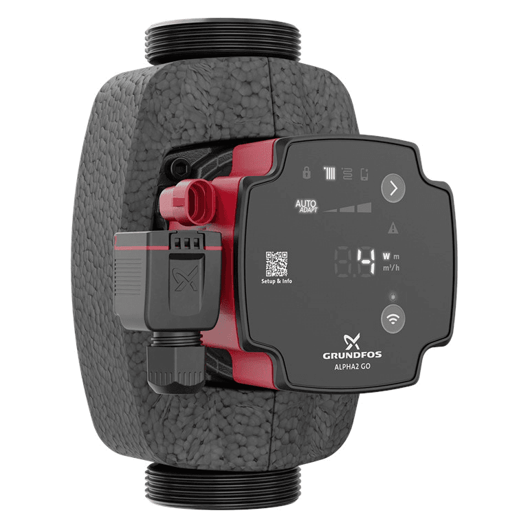 Pompe de circulation Grundfos ALPHA2 GO 32-60 180 avec la référence 93074214 de la marque GRUNDFOS