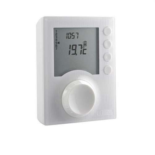 Thermostat programmable radio pour chauffage TYBOX 137+ avec la référence 6053073 de la marque DELTA DORE