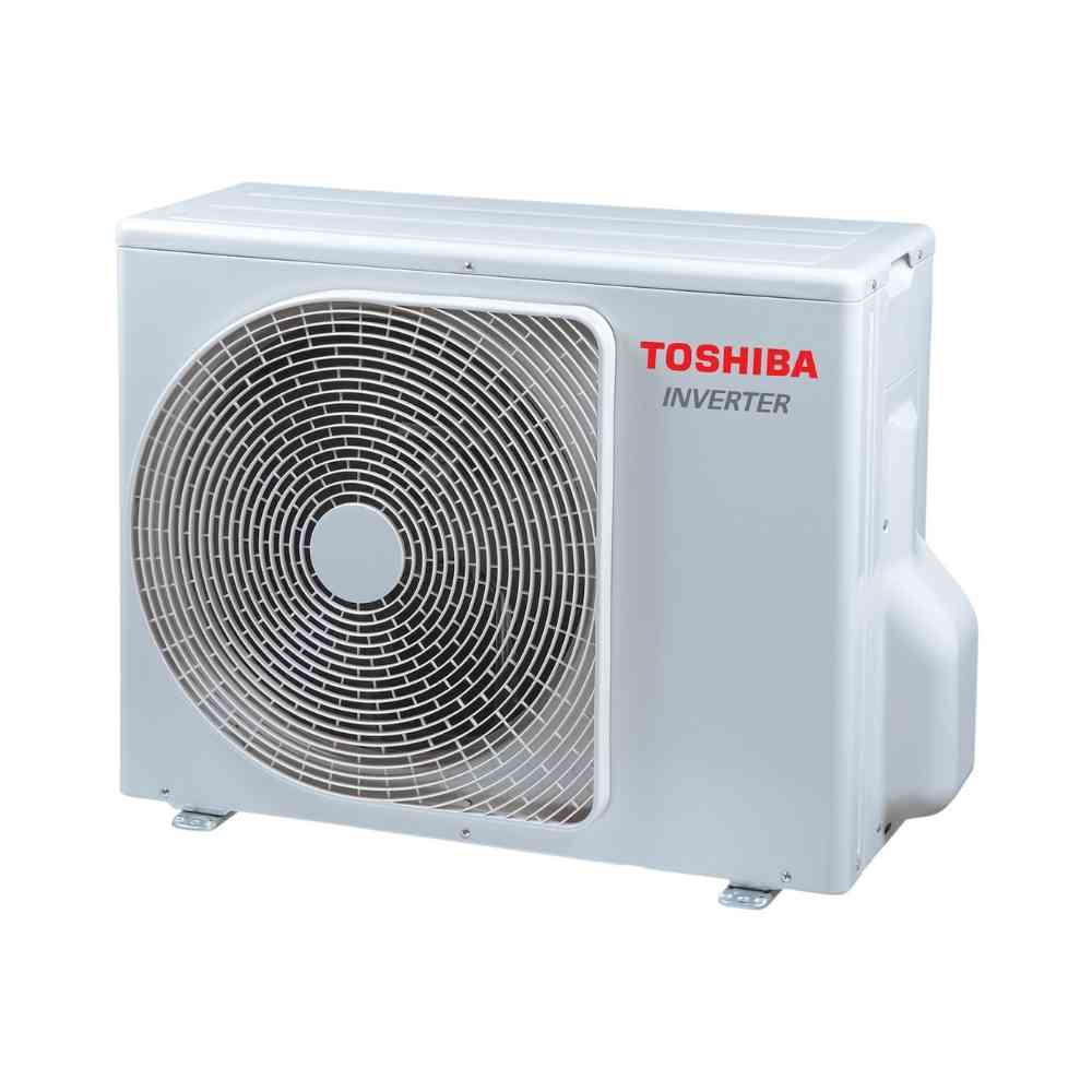 Unité extérieure climatiseur split SEIYA+ 10 2,5kW/3,2kW avec la référence RAS10E2AVGE de la marque TOSHIBA