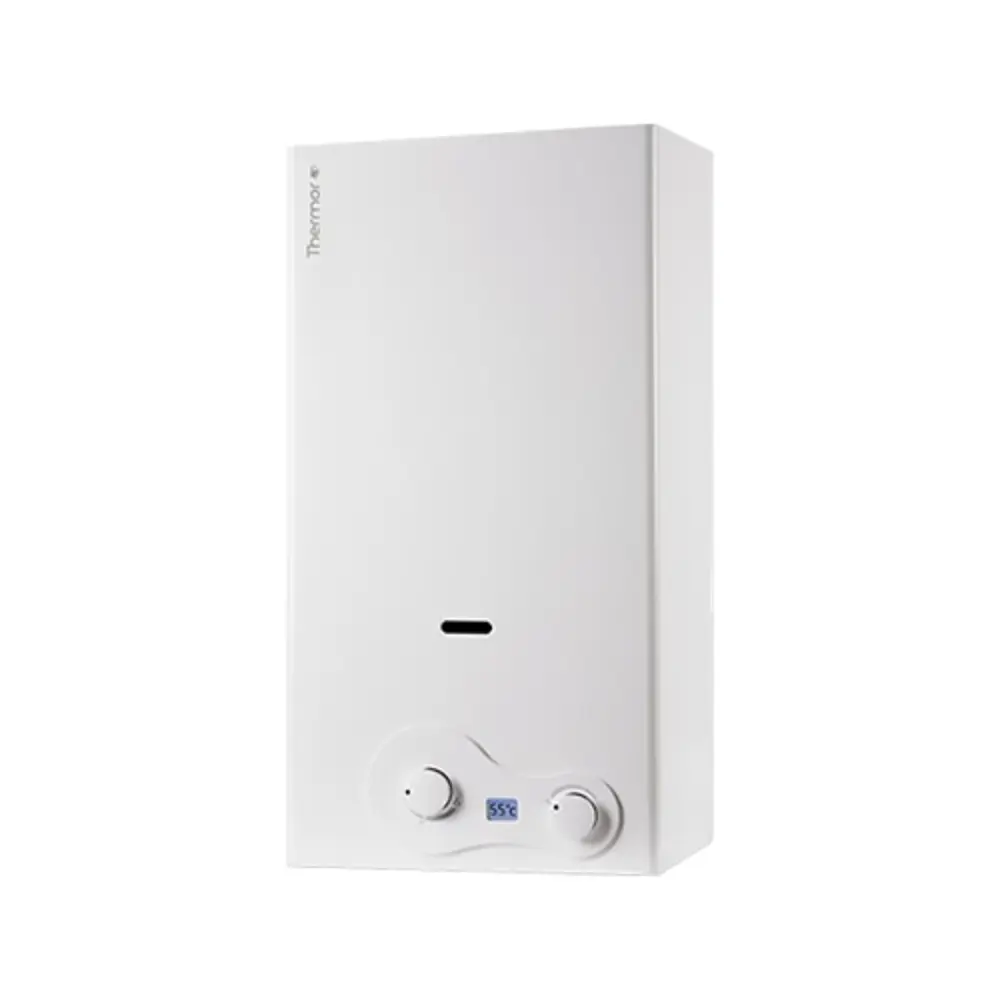 Chauffe-eau atmosphérique à gaz naturel Thermor IONO Select 11 avec la référence 298014 de la marque THERMOR