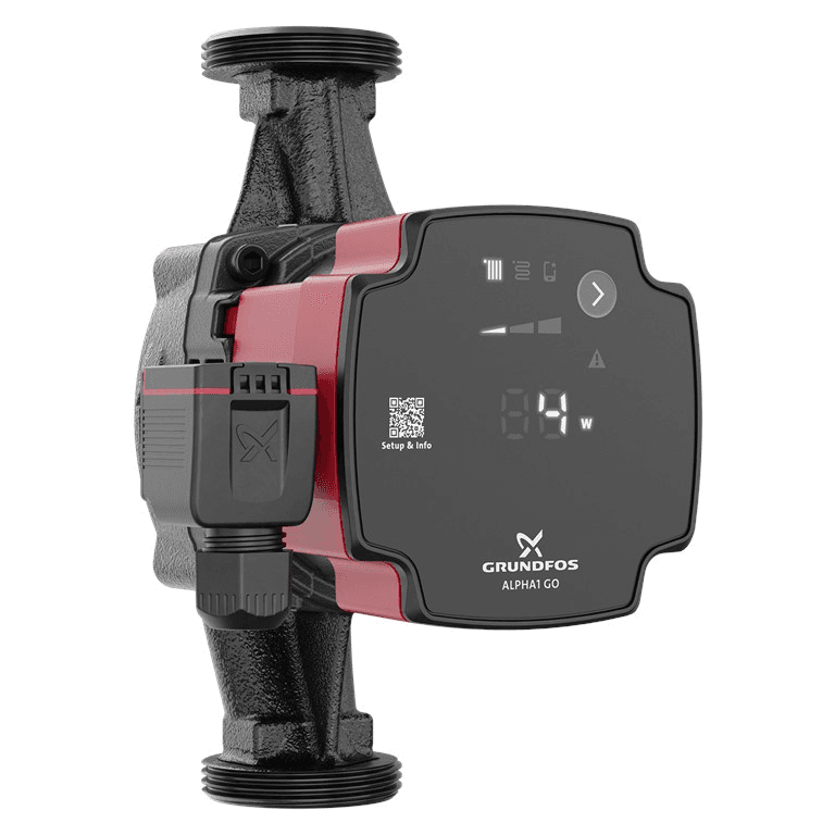 Pompe de circulation Grundfos ALPHA1 GO 25-40 180 avec la référence 93074185 de la marque GRUNDFOS