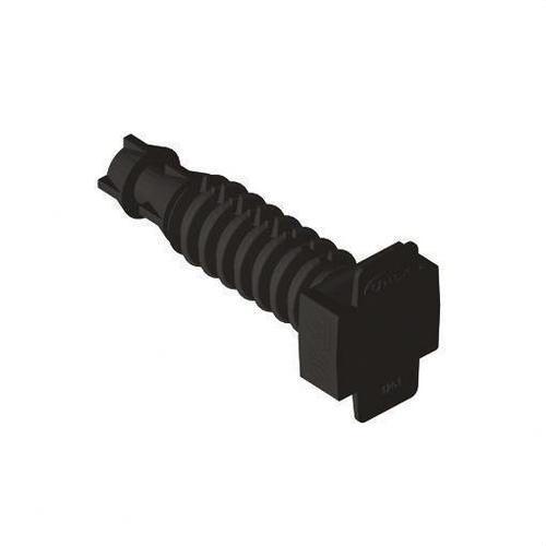 Cheville à pression noire diamètre 8mm Unex U64X avec la référence 1251 de la marque UNEX