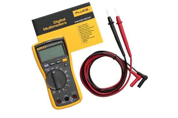 Multimètre numérique pour électriciens avec détecteur de tension sans contact Fluke 117 avec la référence 2583647 de la marque FLUKE