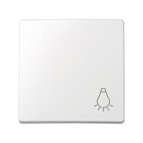 Touche individuelle avec gravure lumineuse blanche Simon 73 Loft avec la référence 73018-60 de la marque SIMON