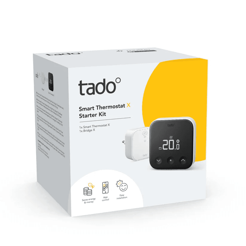 TADOº X Wired Smart Thermostat - Starter Kit with reference ST KIT X PRO from the brand TADOº