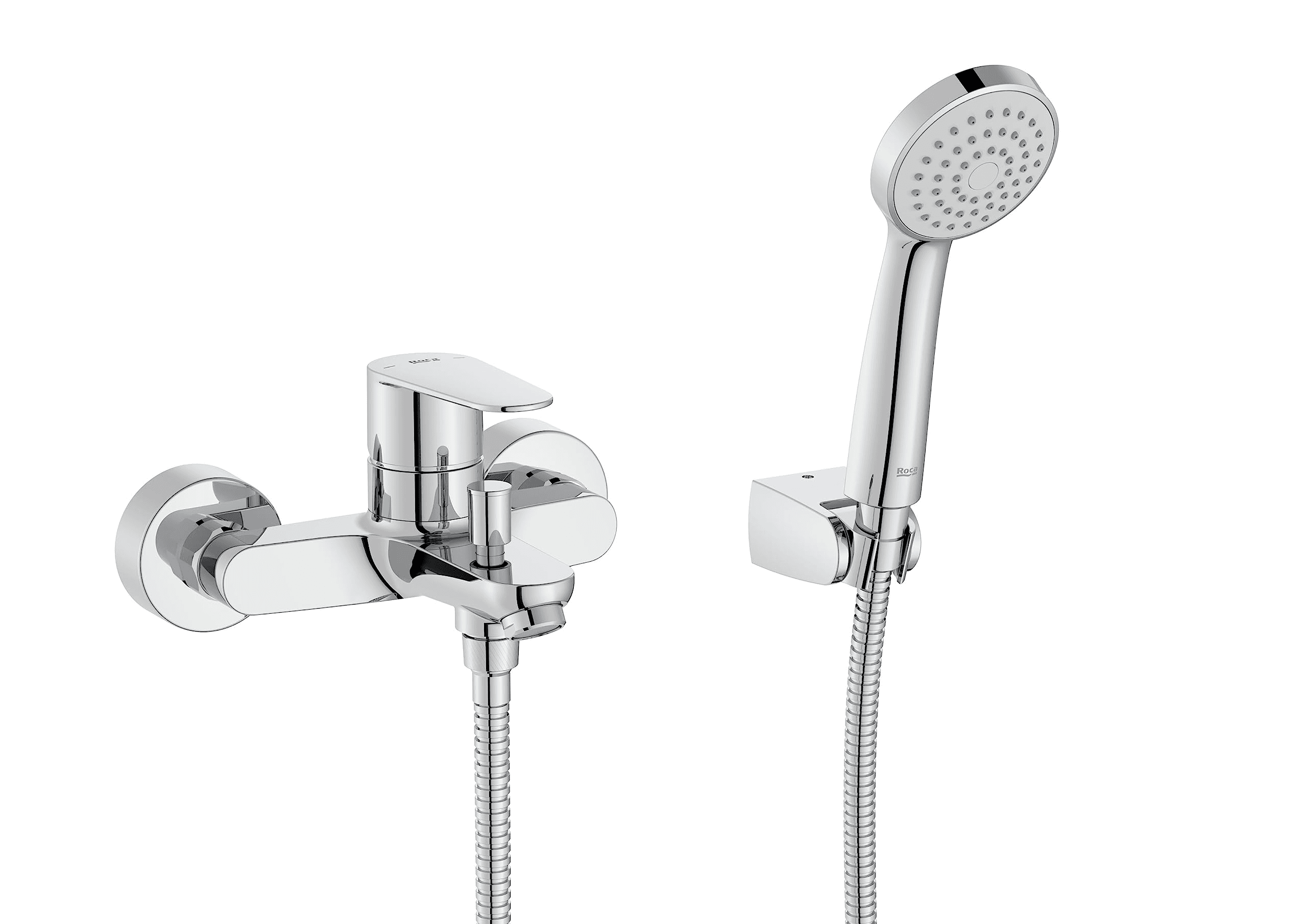 Ensemble de douche et baignoire mitigeur Roca Victoria Plus avec la référence A5A014FC00 de la marque ROCA