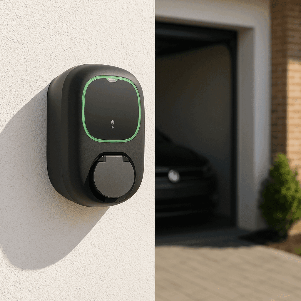 Chargeur de voiture électrique avec wifi noir Wallbox Pulsar Pro Socket 22 kW avec la référence PPR2-W-2-4-K-002 de la marque WALLBOX