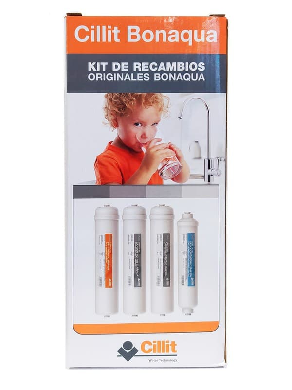 Kit de filtres originaux pour systèmes d’osmose inverse Cillit Bonaqua avec la référence 1080.90 de la marque ATH