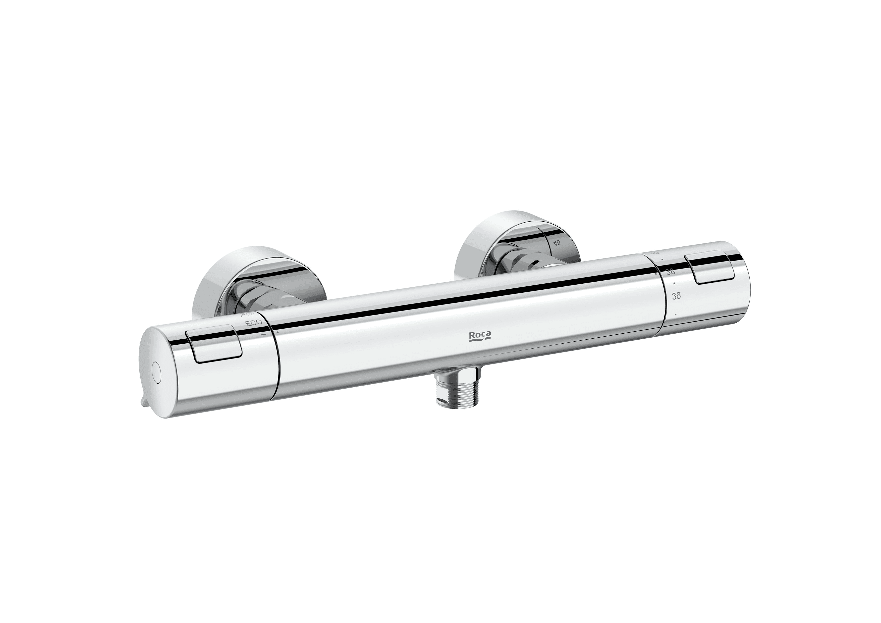 Roca T-500 Thermostatic Shower Mixer Tap with reference A5A2E18C00 from the brand ROCA