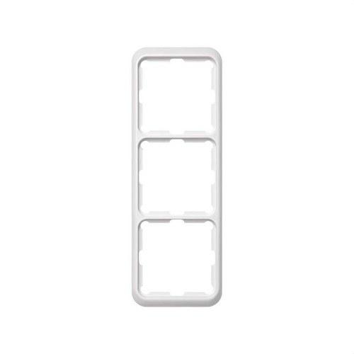 Cadre pour 3 éléments blanc Simon 75 avec la référence 75630-30 de la marque SIMON