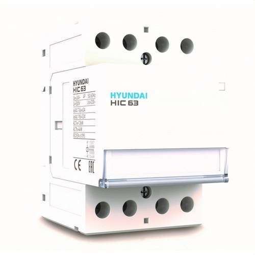 Contacteur modulaire 40A 2F+0OF 230V AC avec la référence HIC40-20NSX230 de la marque HYUNDAI