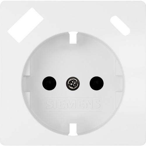Prise de courant Schuko avec port USB blanc mat Miro avec la référence 5UH10725SW10 de la marque BJC