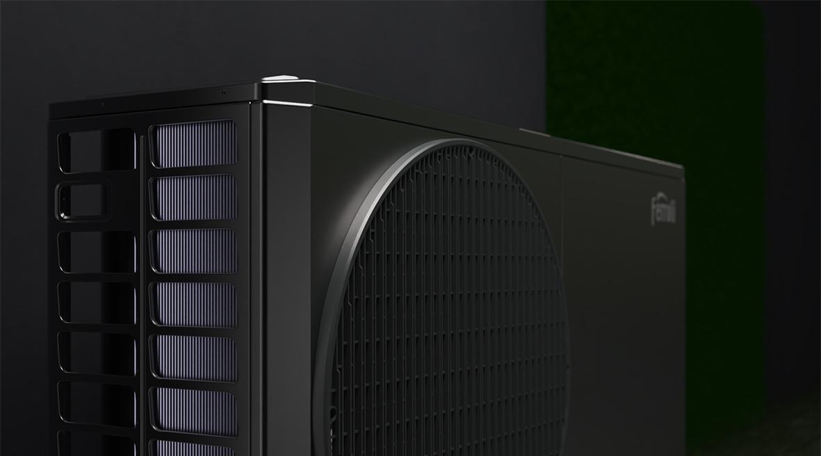Pompe à chaleur aérothermique monobloc R290 Ferroli OMNIA Life M 16 kW avec commande - Triphasée avec la référence 4B4770189 de la marque FERROLI