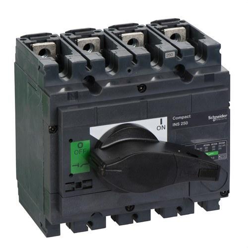 Interrupteur en charge non automatique INS250 4P avec la référence 31107 de la marque SCHNEIDER ELECTRIC