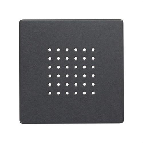 Plaque pour buzzer-haut-parleur 2W graphite Simon 82 avec la référence 82052-38 de la marque SIMON