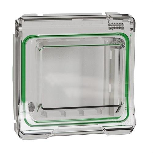 Adaptateur composable Mureva Styl New Unica IP55 blanc avec la référence MUR39110 de la marque SCHNEIDER ELECTRIC