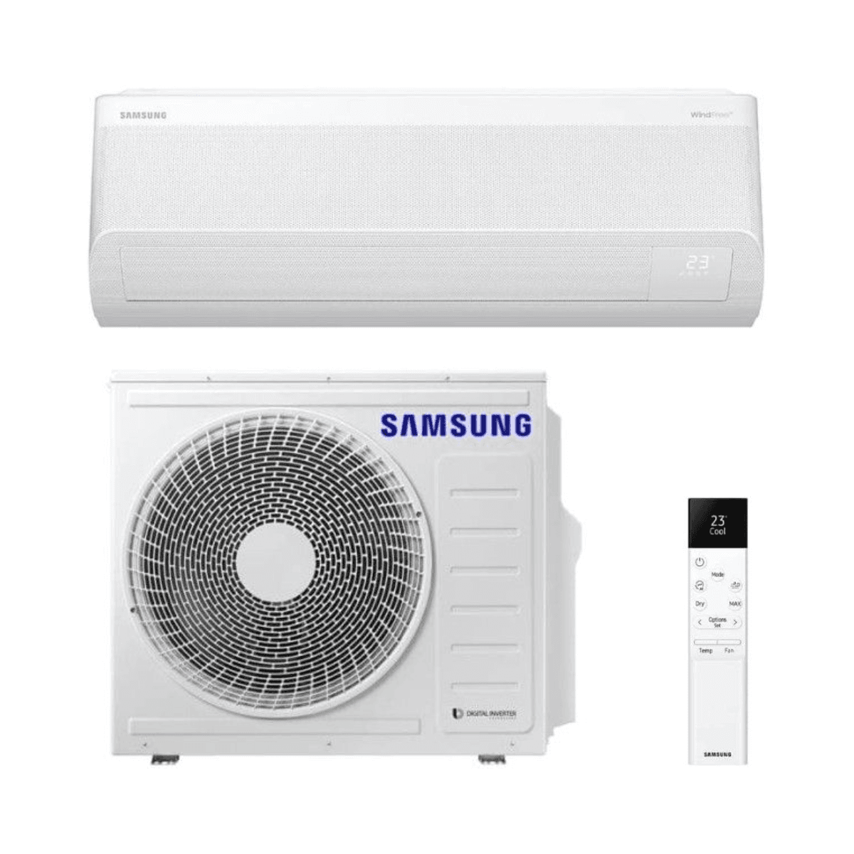 Climatiseur avec wifi Samsung WindFree Elite S2 2,5 kW 9000 BTU avec la référence WFELITES209 de la marque SAMSUNG