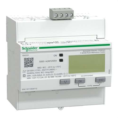 Compteur d'énergie triphasé Lovato 5A 4U DMED305T2 Compteur d'énergie triphasé Lovato 5A 4U DMED305T2