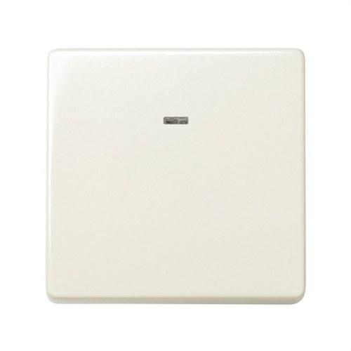Bouton poussoir neutre 10 A 250V avec témoin lumineux intégré et connexion rapide ivoire Simon 27 Play avec la référence 27669-62 de la marque SIMON
