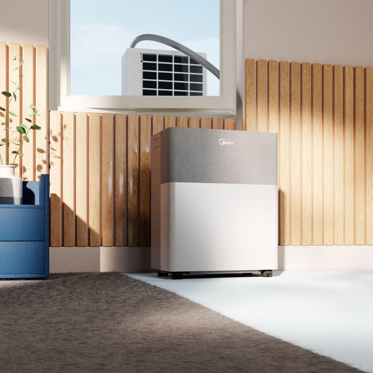 Climatiseur et déshumidificateur portable 4 en 1 Midea PortaSplit 3,5 kW avec la référence 13907811 de la marque MIDEA