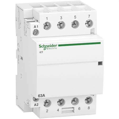 Contacteur modulaire Acti9 iCT 63A 4P 4NA avec la référence A9C20864 de la marque SCHNEIDER ELECTRIC