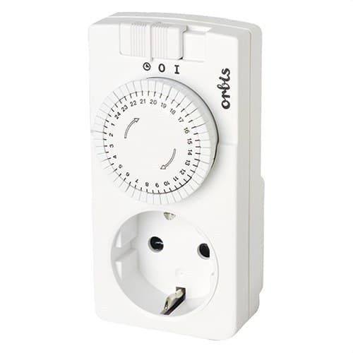Plug-in Timer D T-15 DAILY W/O RES. 230V 3500W SPH. 30 MIN with reference OB162232 from the brand ORBIS