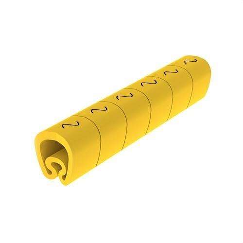 Marqueurs pré-découpés jaunes Ø5 en PVC plastifié avec la référence 1811-ALTER de la marque UNEX