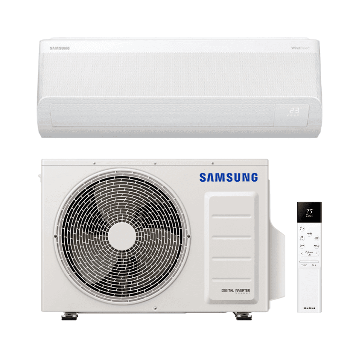 Climatiseur avec wifi Samsung WindFree Comfort S2 F-AR24NXT 6,5 kW 24000 BTU avec la référence F-AR24NXT de la marque SAMSUNG