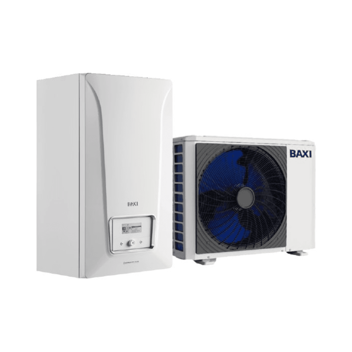 Ensemble de pompe à chaleur aérothermique bibloc Baxi Platinum BC iR32 12MR avec la référence 7830810 de la marque BAXI