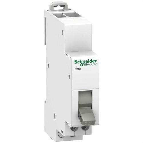 Interrupteur Acti9 iSSW 3 positions 1 inverseur 20 A 250VAC avec la référence A9E18073 de la marque SCHNEIDER ELECTRIC