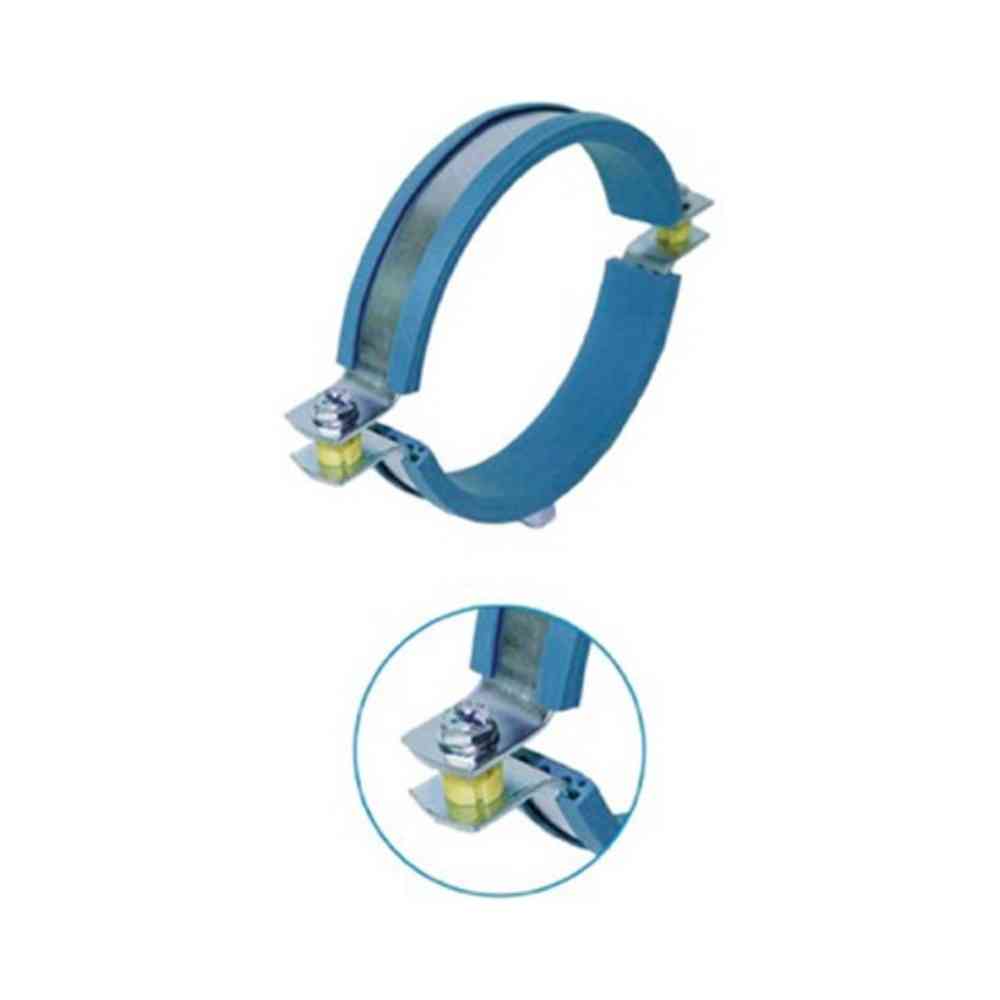 Pince isophonique avec caoutchouc bleu pour tubes de diamètre 25mm avec la référence AB115028AZ de la marque ITALSAN