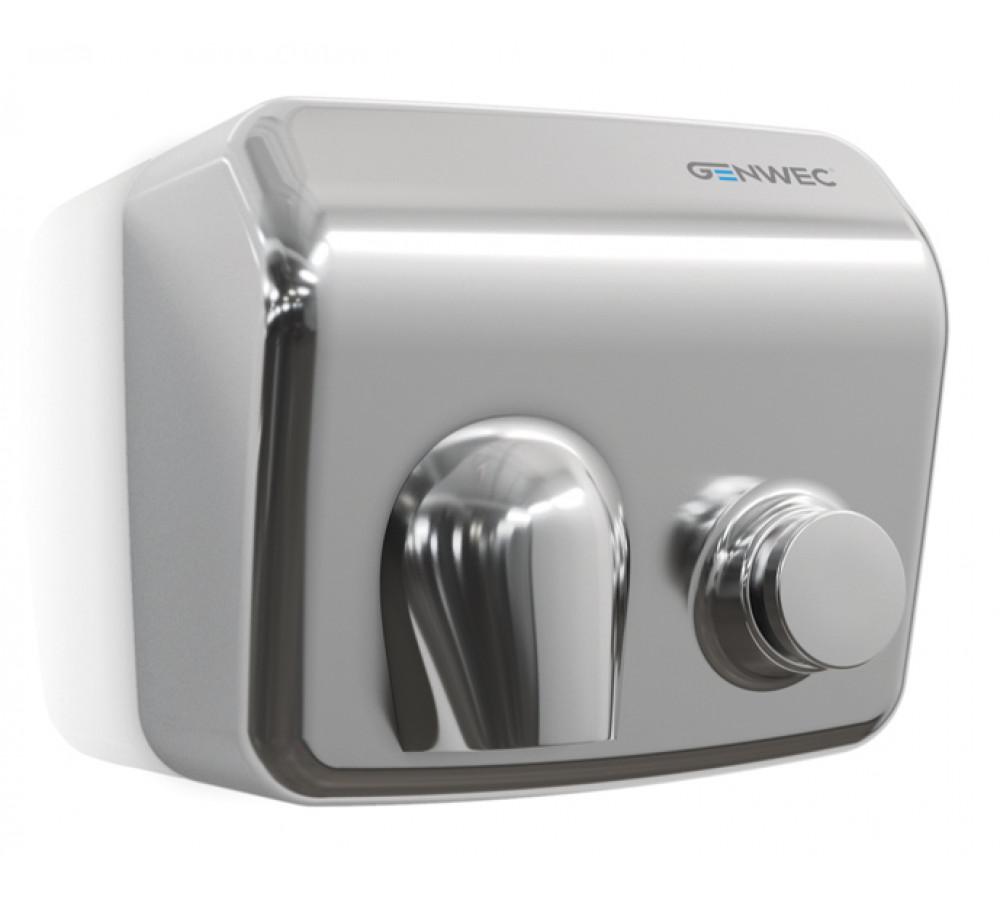 Sèche-mains avec capteur électronique Classicflow inox brillant manuel avec la référence GW01 26 04 02 de la marque GENWEC